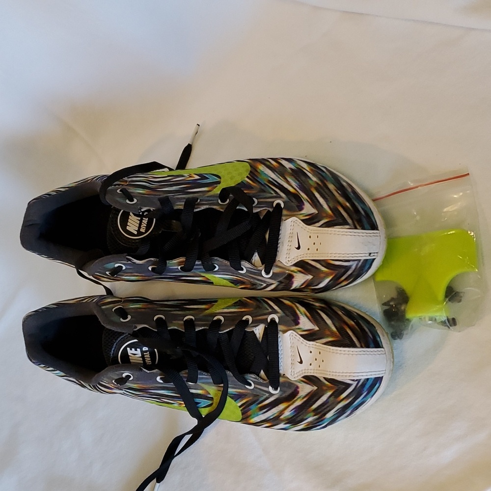 Nike Rival D cleat racing shoes